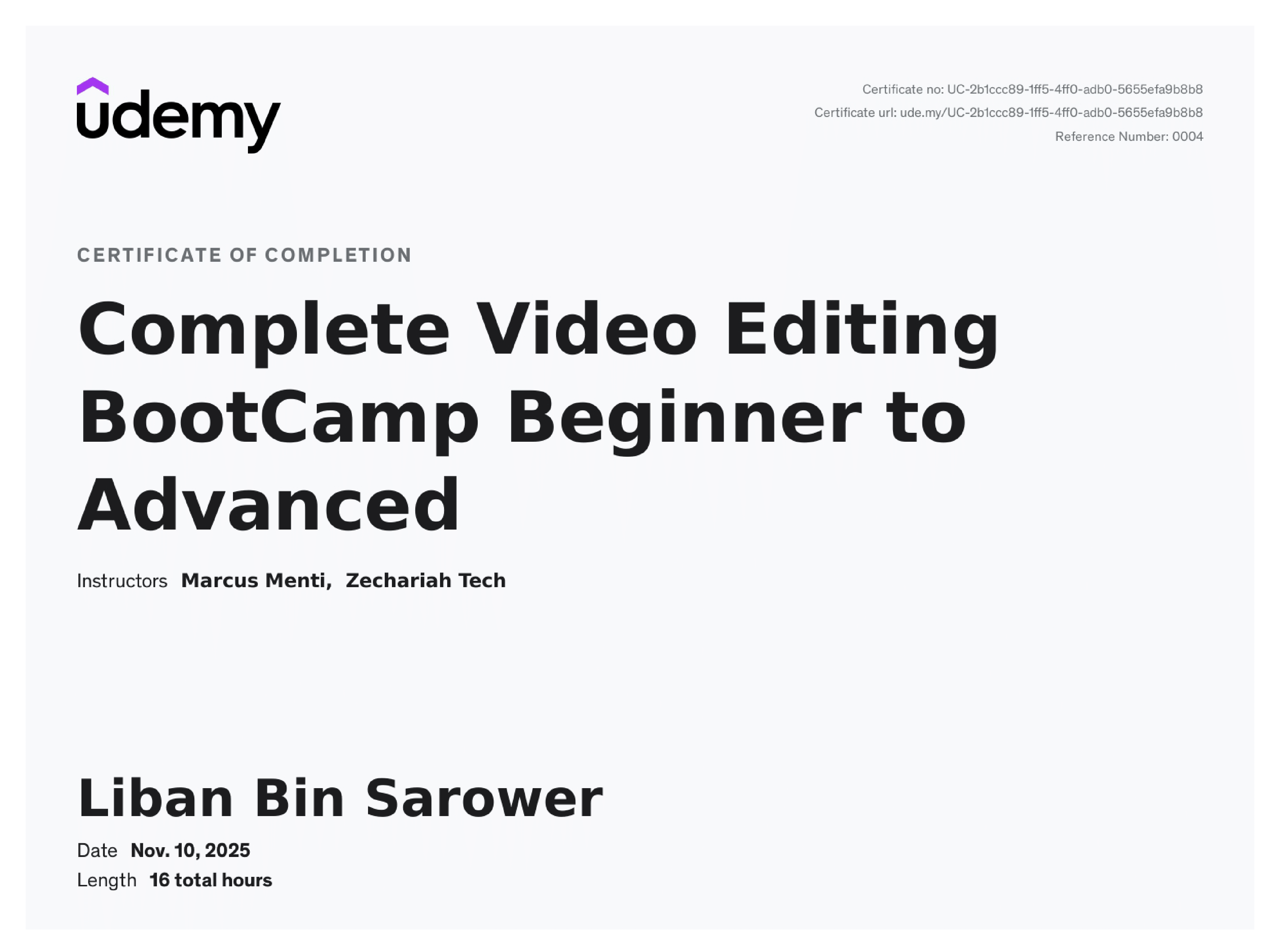 Video Editing